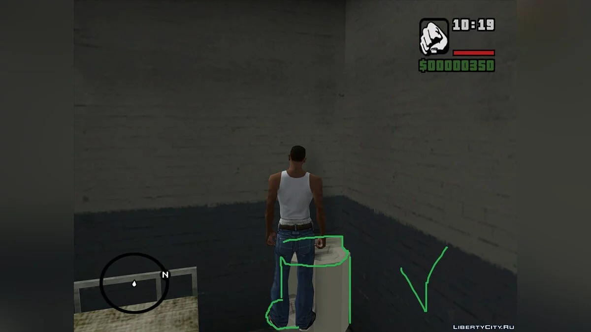 Исправленная коллизия в участке Барбары [Неактуально] / GTA San Andreas