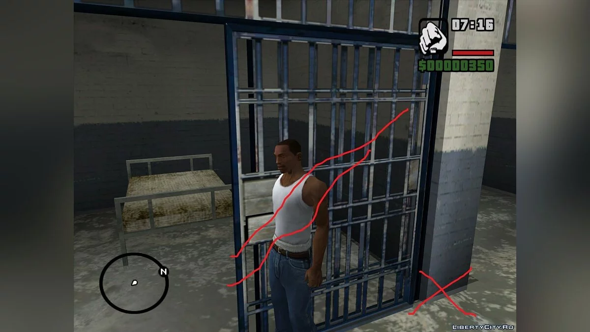 Исправленная коллизия в участке Барбары [Неактуально] / GTA San Andreas