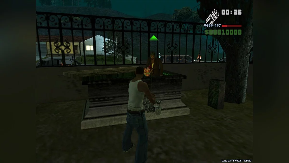 Коллизия гроба в Паломино-Крик / GTA San Andreas