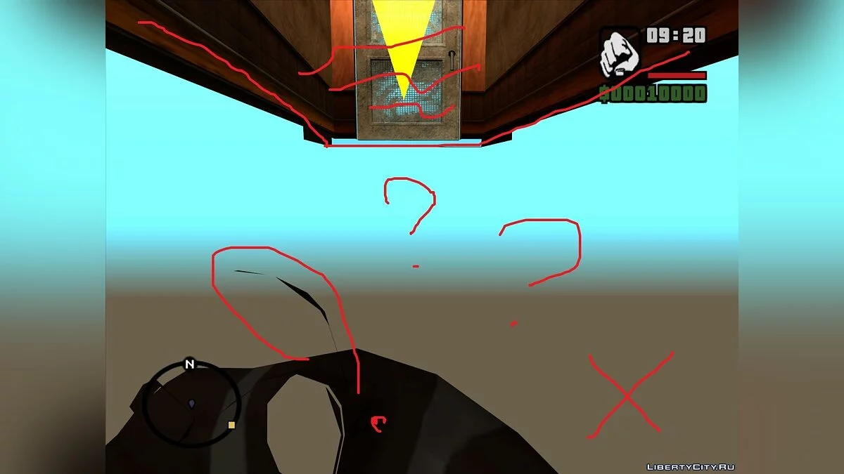 Коллизия интерьера деревенского бара [Неактуально] / GTA San Andreas