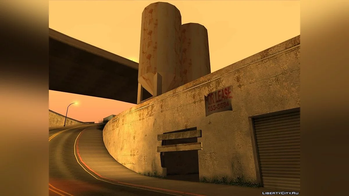 Открытый гараж в Доэрти / GTA San Andreas