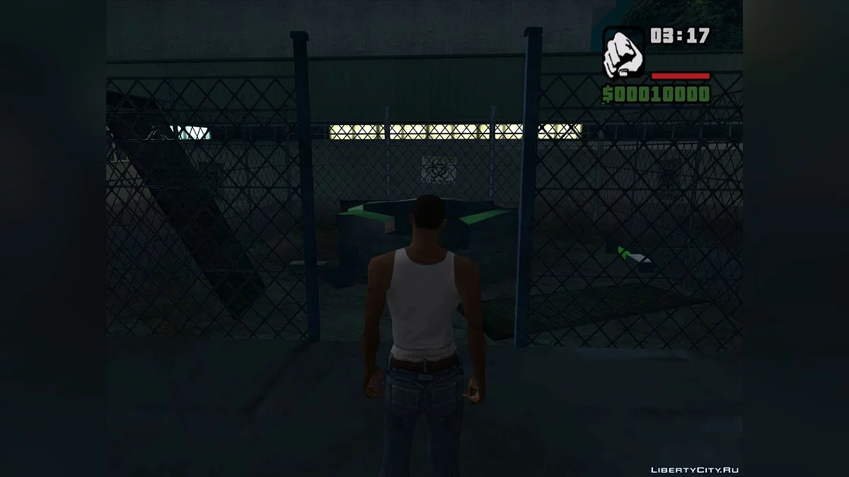 Открытый колодец с отходами в Монтгомери / GTA San Andreas