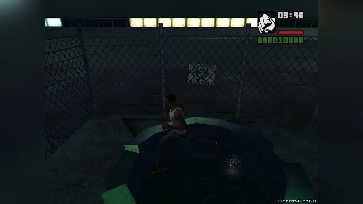 Открытый колодец с отходами в Монтгомери / GTA San Andreas