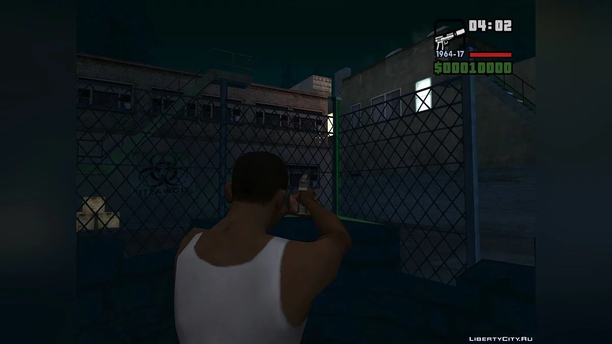 Открытый колодец с отходами в Монтгомери / GTA San Andreas