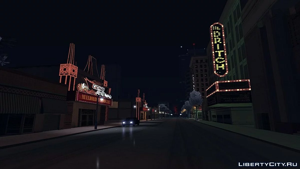 Зимняя графика для слабых компьютеров / GTA San Andreas
