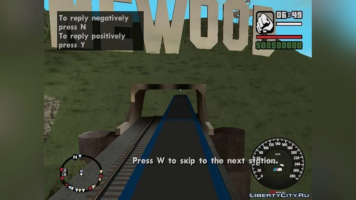 GTA SAxVCxLC SA линии метро v4.2 / GTA San Andreas