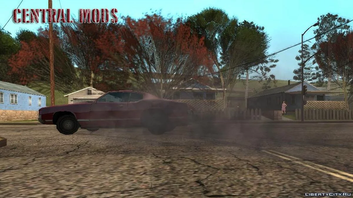 Новая трава и эффекты / GTA San Andreas
