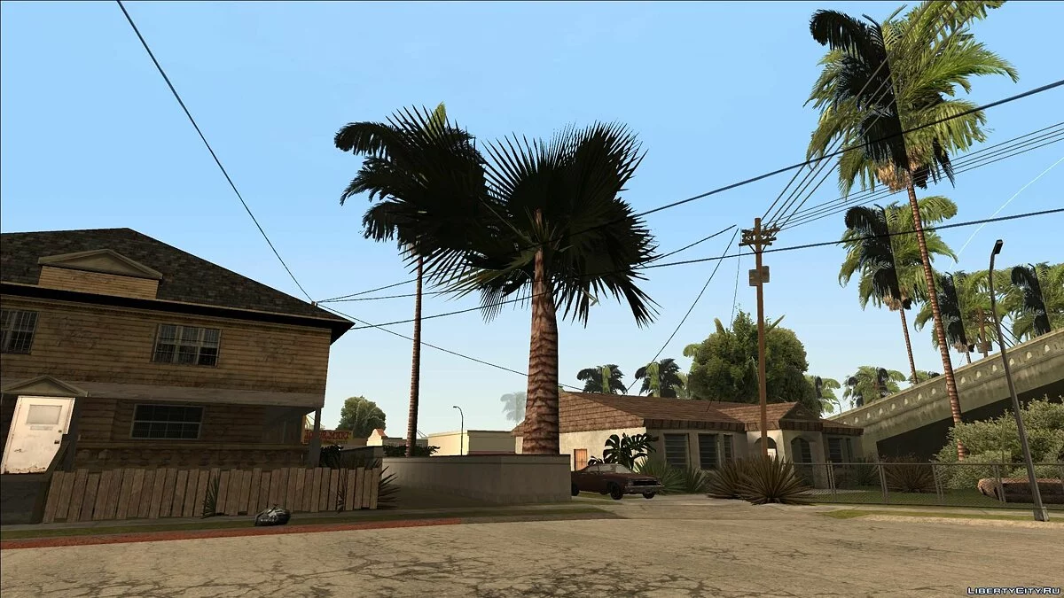 Vegetation Vertex Fix v1.1 / GTA San Andreas