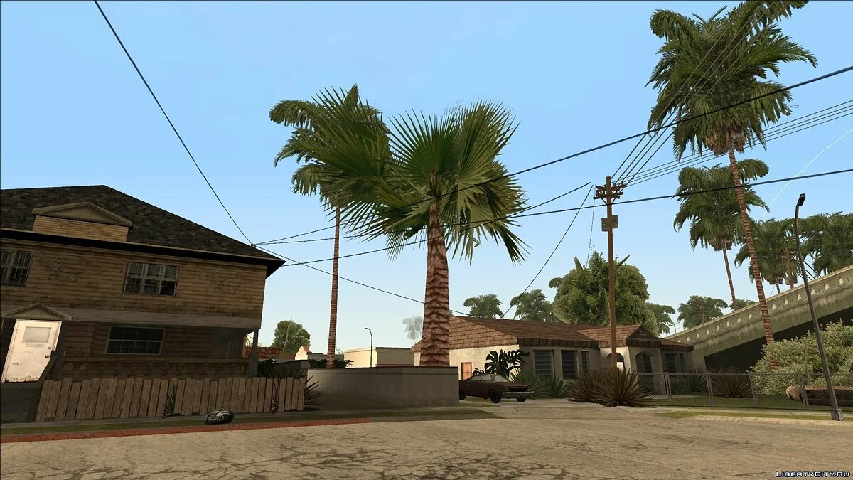 Vegetation Vertex Fix v1.1 / GTA San Andreas