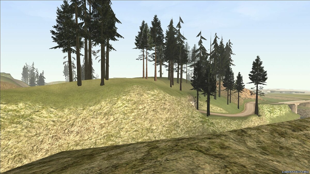 Скачать Vegetation Vertex Fix v1.1 для GTA San Andreas