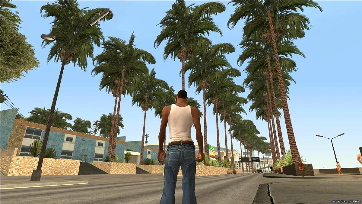 Vegetation Vertex Fix v1.1 / GTA San Andreas
