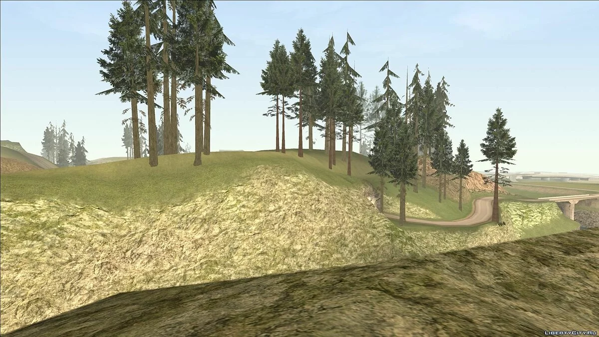 Vegetation Vertex Fix v1.1 / GTA San Andreas