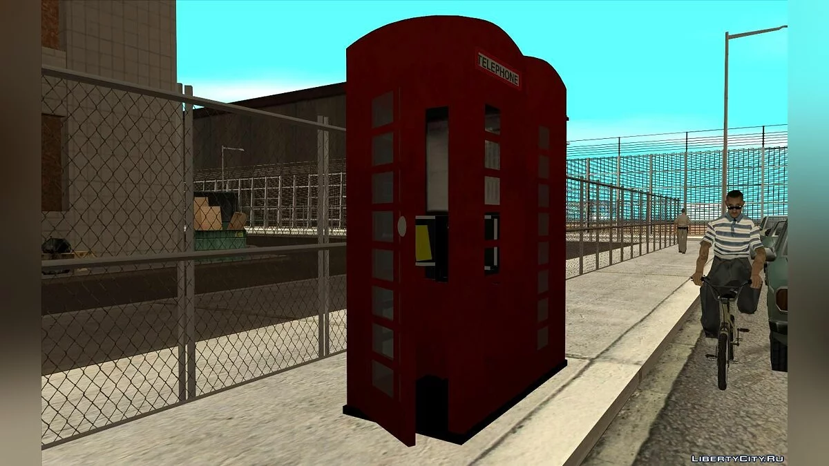 Британская телефонная будка / GTA San Andreas