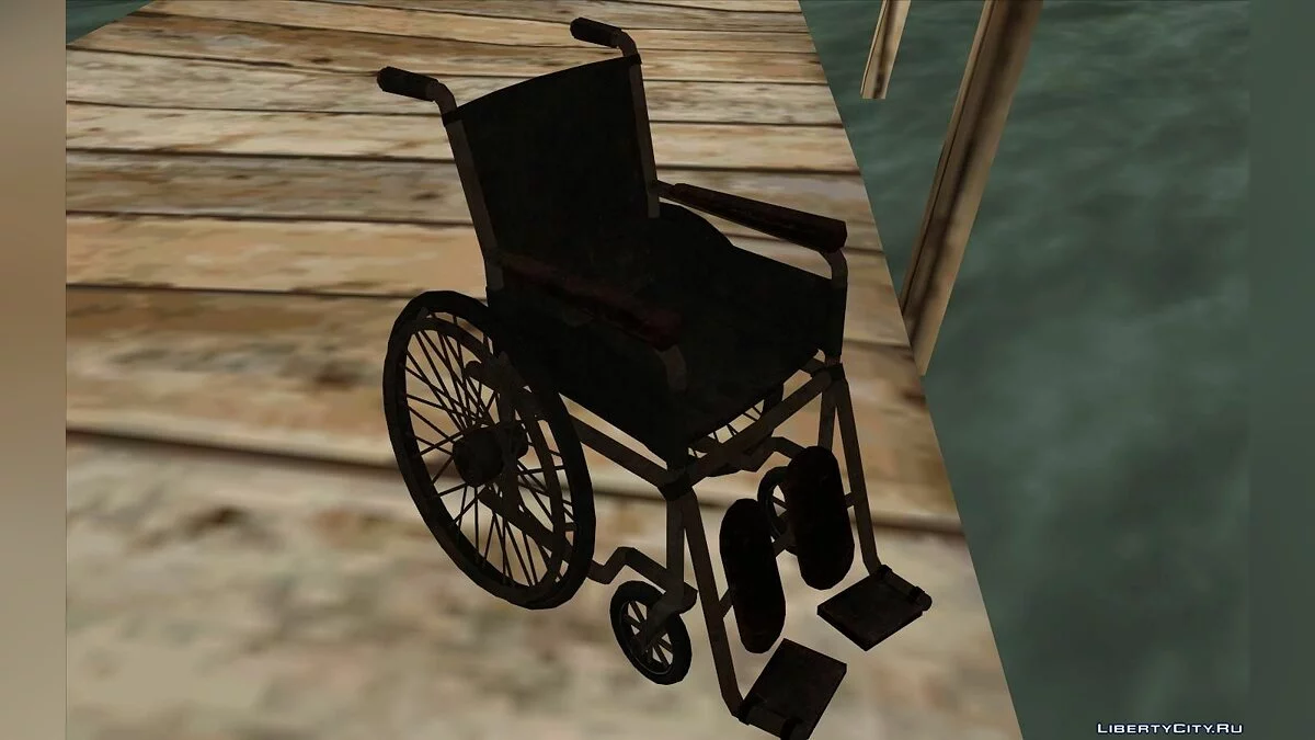 Инвалидная коляска из игры Silent Hill Downpour / GTA San Andreas