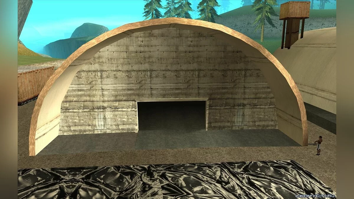 Обновленная свалка возле Сосны Ангела  / GTA San Andreas