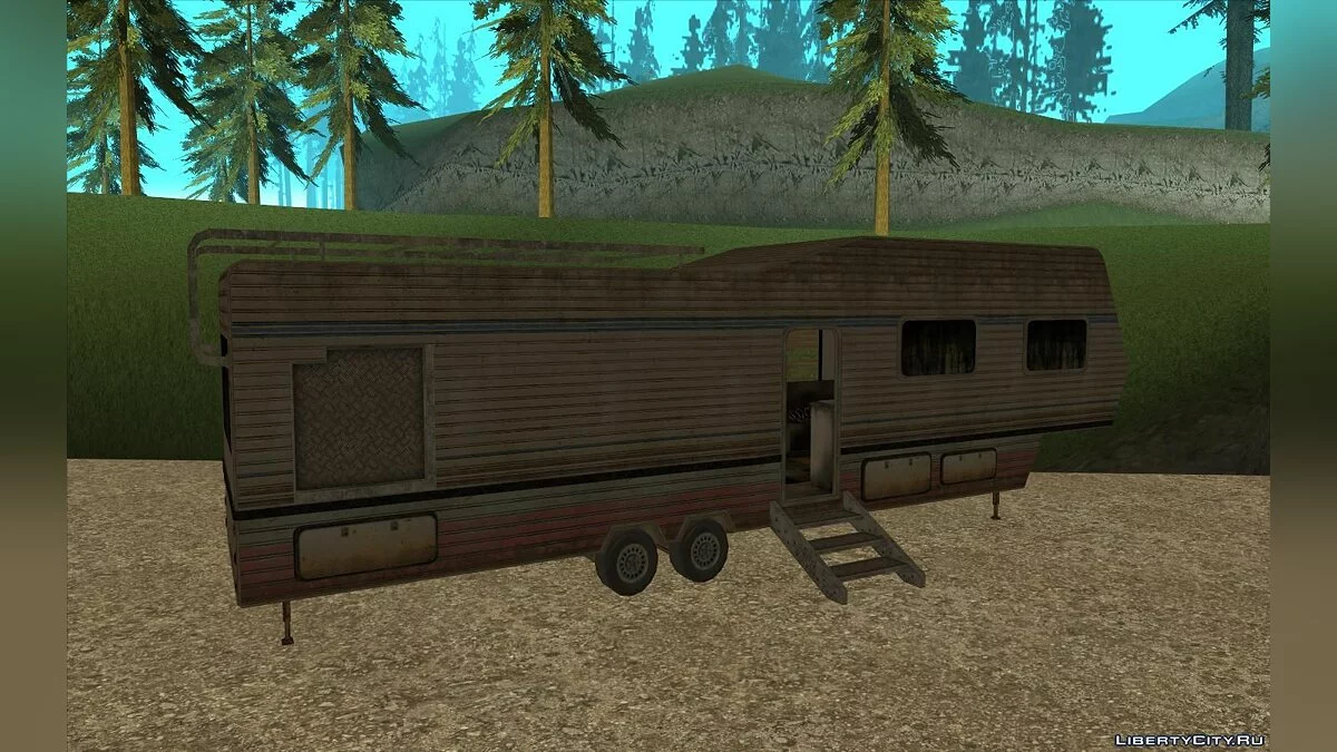 Обновленная свалка возле Сосны Ангела  / GTA San Andreas