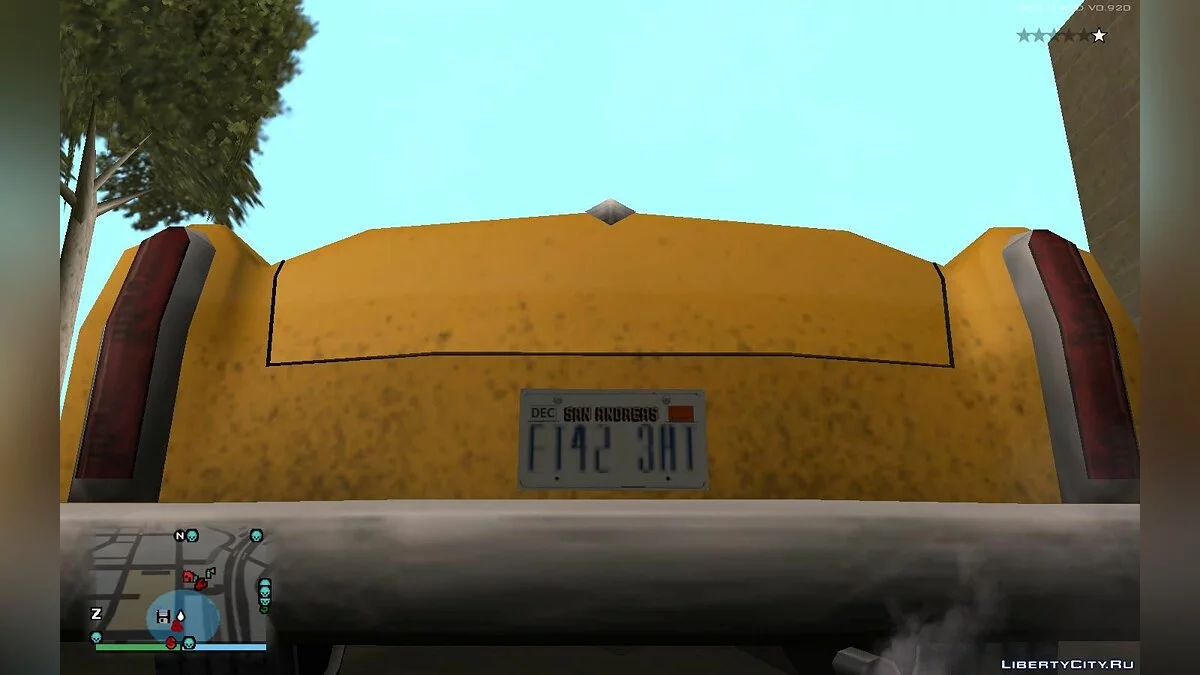 Номерные знаки из GTA 5 / GTA San Andreas