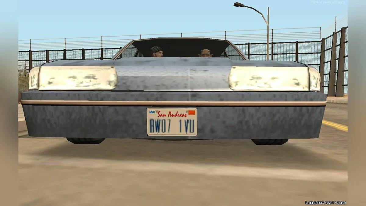 Номерные знаки из GTA 5 / GTA San Andreas
