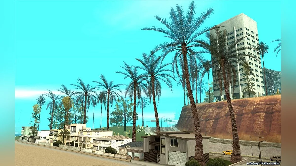 Пальмы из GTA 5 / GTA San Andreas