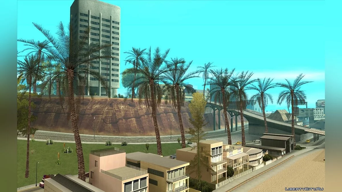 Пальмы из GTA 5 / GTA San Andreas