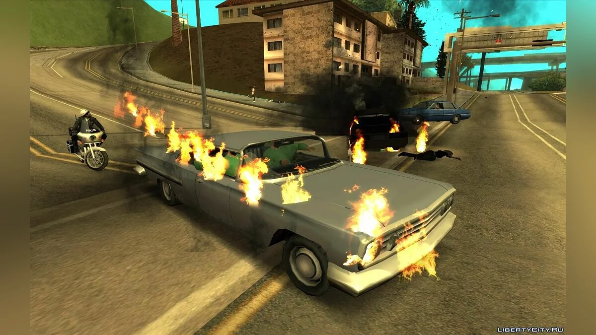 Улучшенные эффекты - Insanity Effects / GTA San Andreas