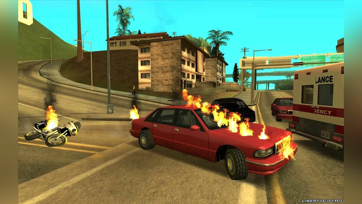 Улучшенные эффекты - Insanity Effects / GTA San Andreas