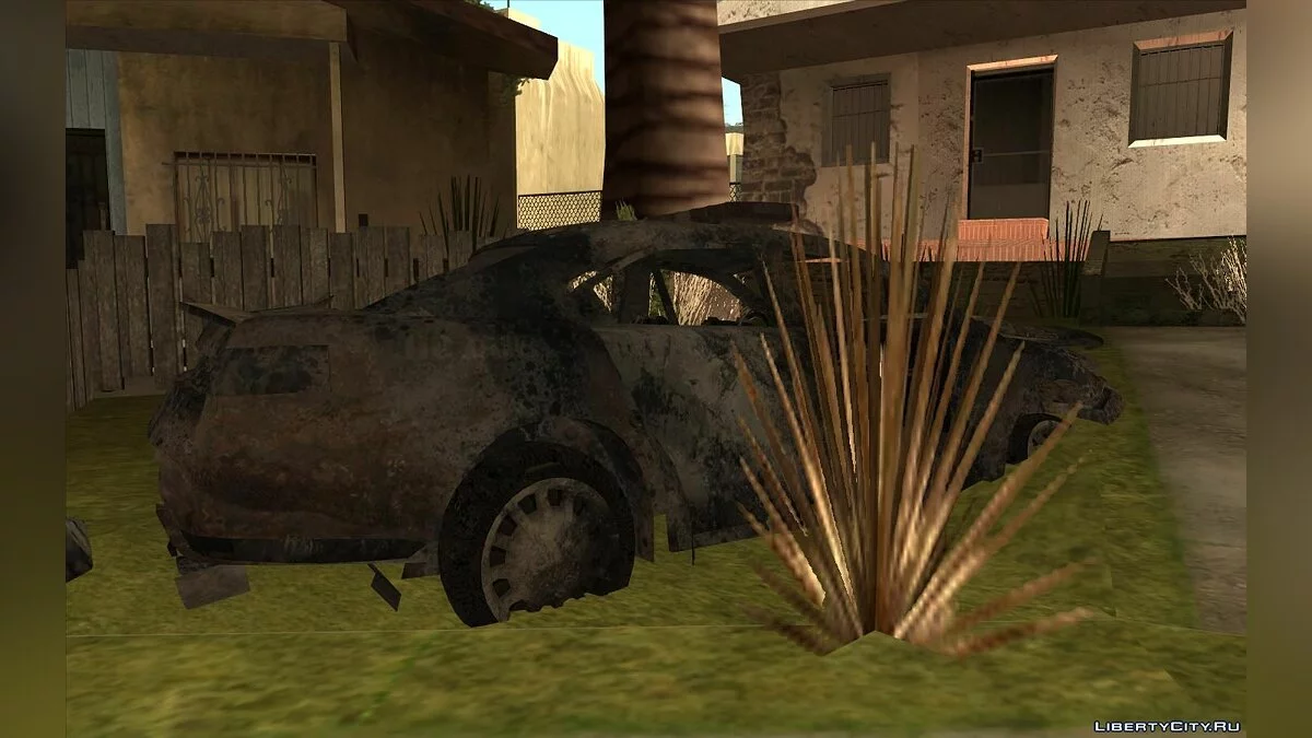 Взорванные машины / GTA San Andreas