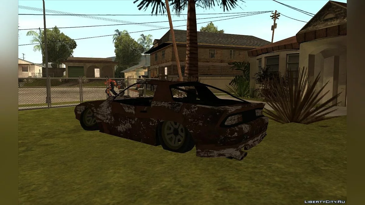 Взорванные машины / GTA San Andreas