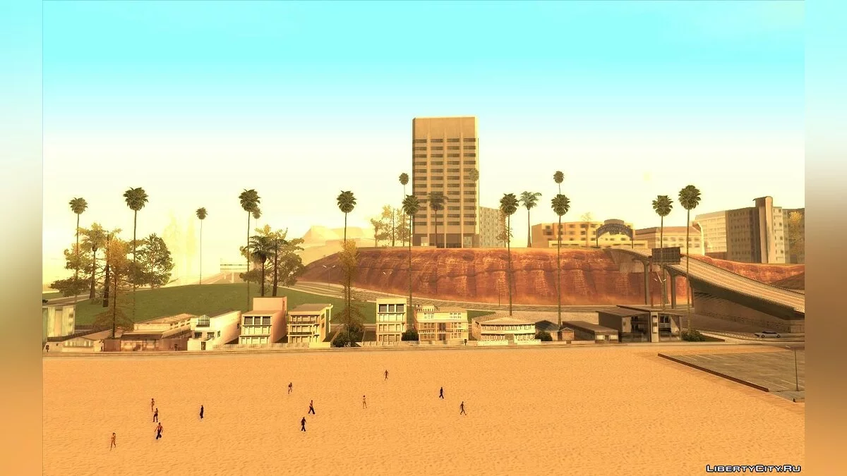 Реалистичные пальмы (Лос Анджелес стиль) / GTA San Andreas
