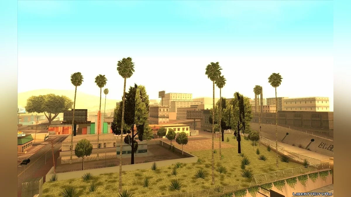 Реалистичные пальмы (Лос Анджелес стиль) / GTA San Andreas