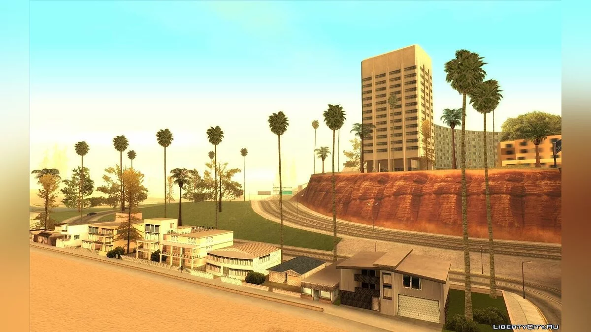 Реалистичные пальмы (Лос Анджелес стиль) / GTA San Andreas