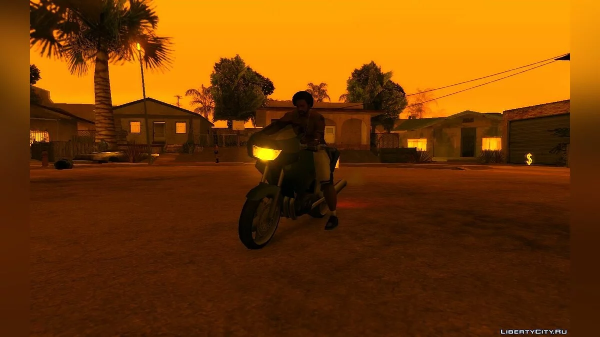 Фикс освещения фар / GTA San Andreas