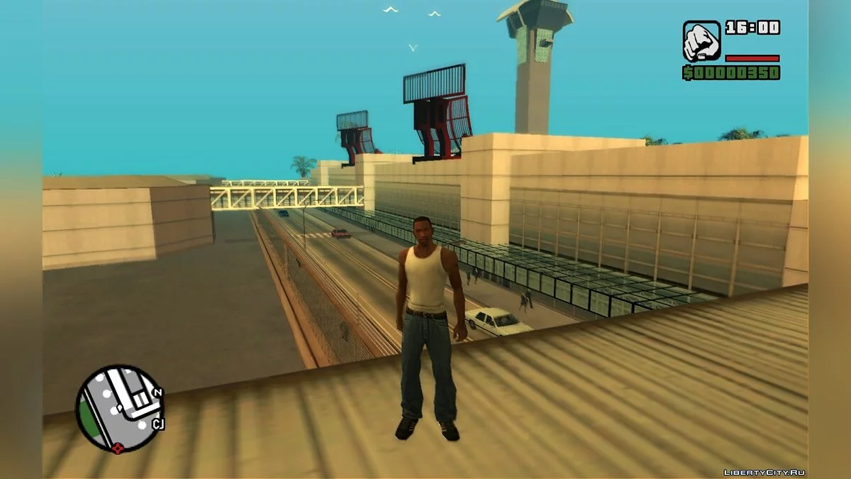 Анимация радара в аэропорту / GTA San Andreas
