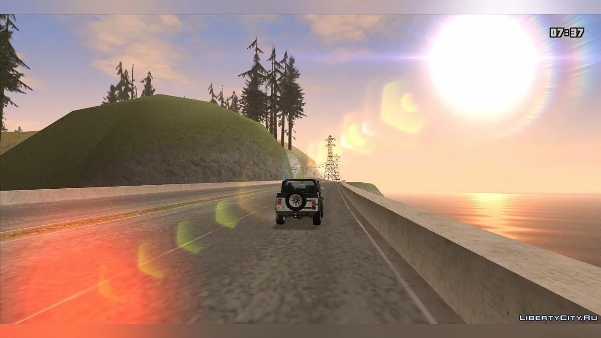 Реалистичный Skybox (Реалистичное небо) / GTA San Andreas