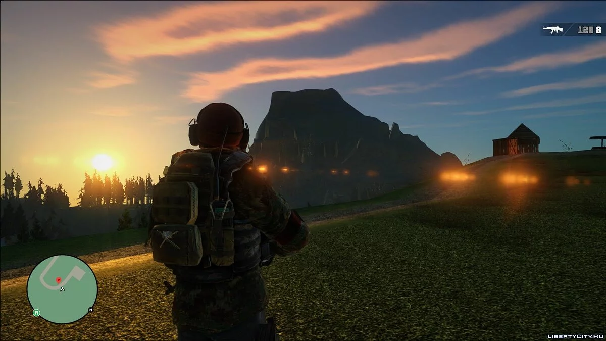 Минимальный худ / GTA San Andreas