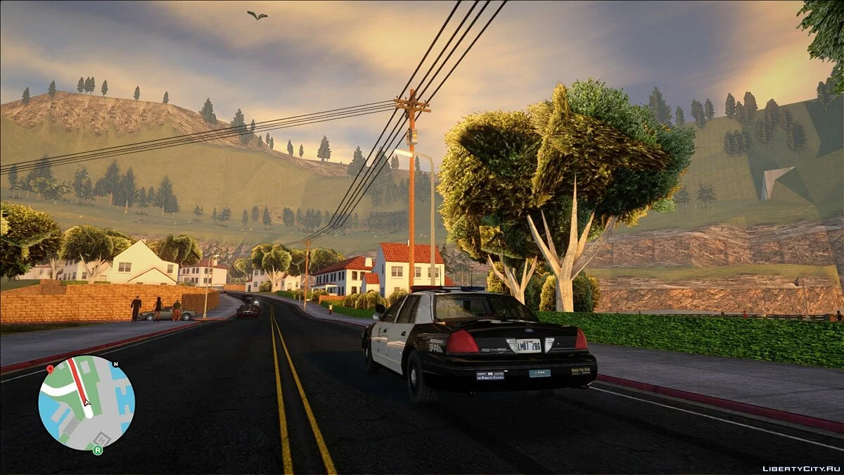 Минимальный худ / GTA San Andreas