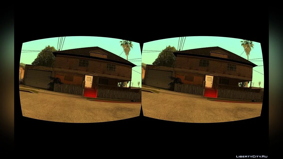 Возможность играть в очках виртуальной реальности  (VR) / GTA San Andreas