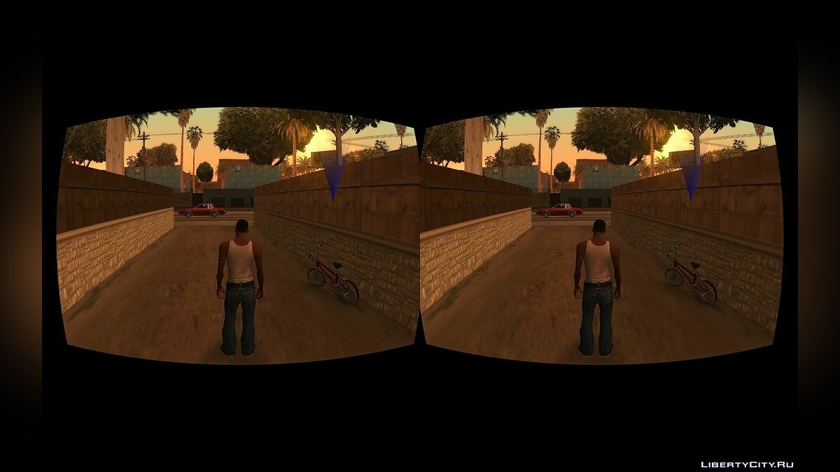 Скачать Возможность играть в очках виртуальной реальности (VR) для GTA San  Andreas