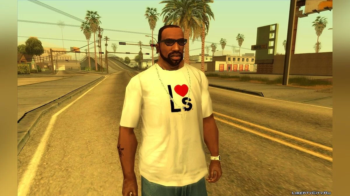 Возможность выбрать прическу и бороду / GTA San Andreas