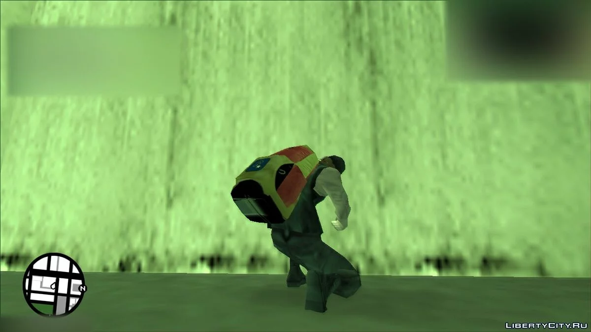 Парашют (pikupparachute) без набедренных лямок / GTA San Andreas