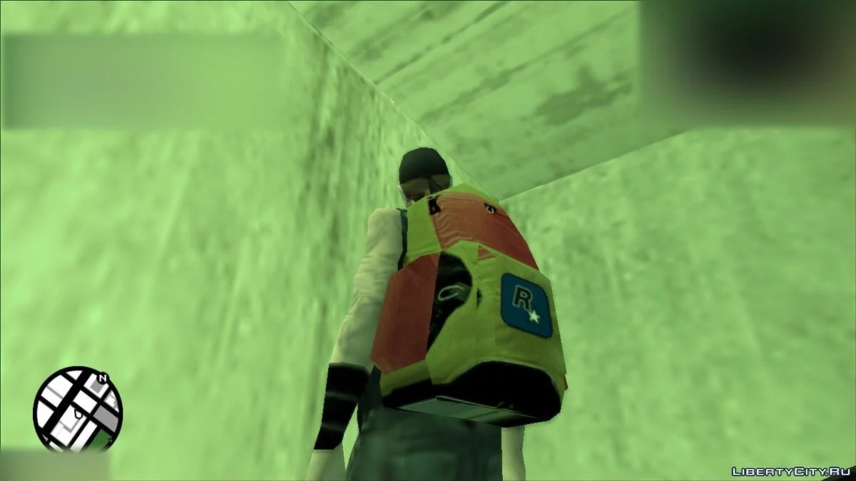 Парашют (pikupparachute) без набедренных лямок / GTA San Andreas