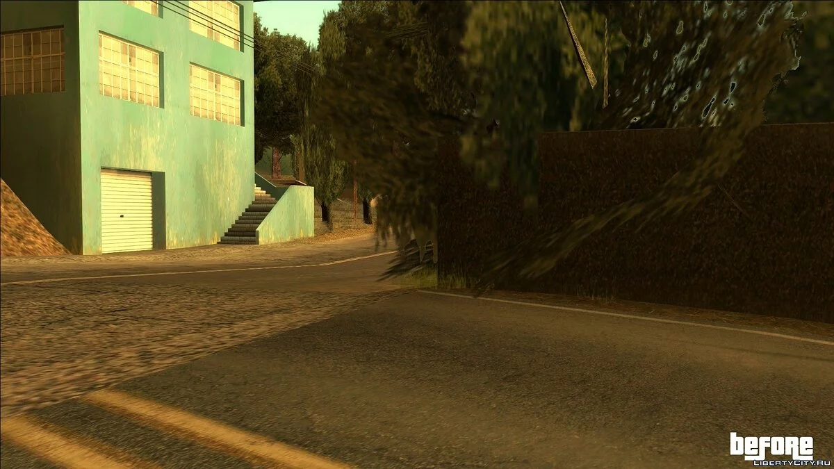 Richman-Mulholland bush fix / GTA San Andreas