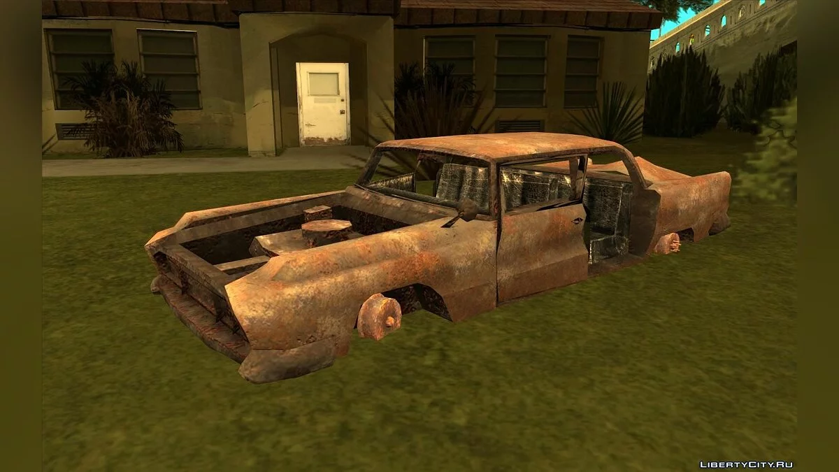 Брошенные автомобили - Oceanic и Hustler / GTA San Andreas