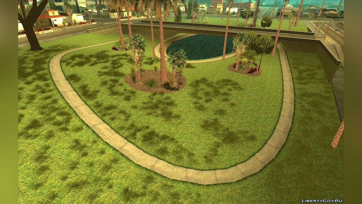 Более округлые объекты / GTA San Andreas