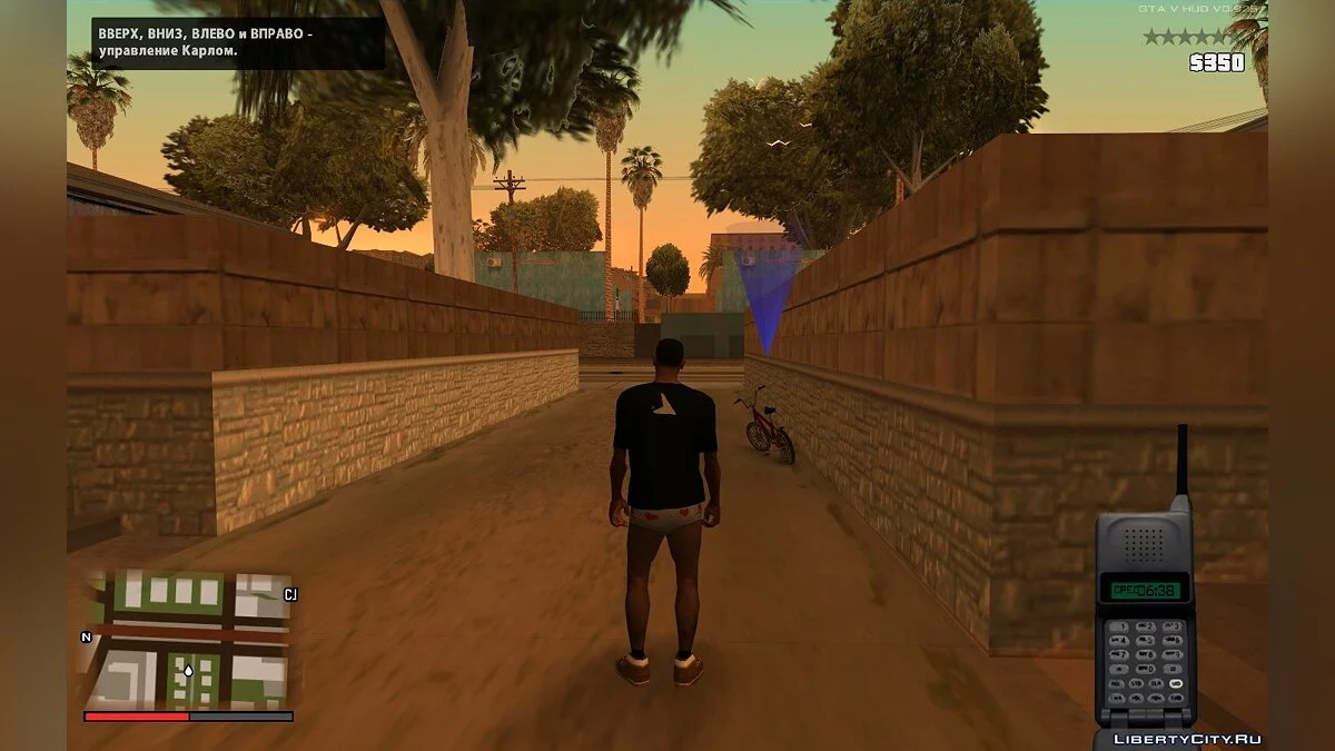 GTA 5 HUD by DK22Pac (San Andreas стиль) v0.925 / GTA San Andreas