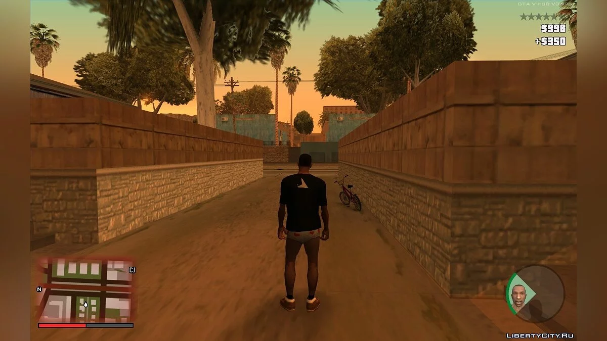 GTA 5 HUD by DK22Pac (San Andreas стиль) v0.925 / GTA San Andreas