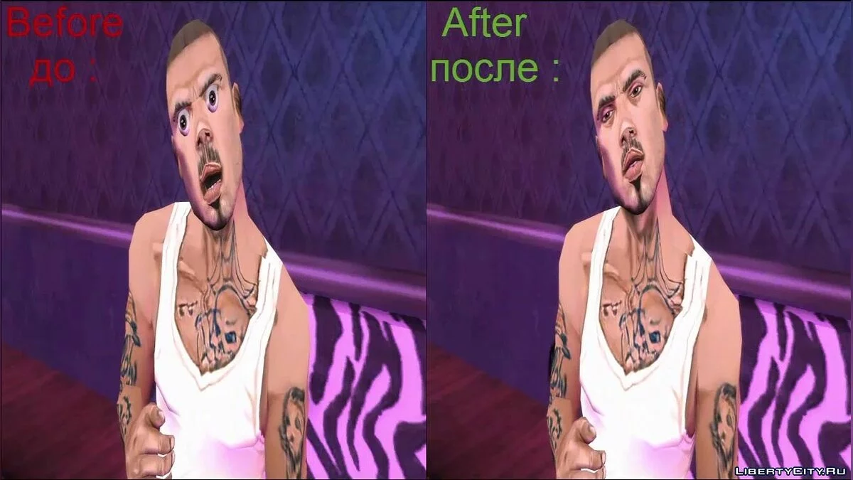 GTA SA Cutscenes fix lite v2.0 / GTA San Andreas
