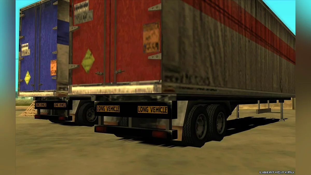 Исправление брошенных автомобилей - Prop Vehicles Project v1.1 / GTA San Andreas