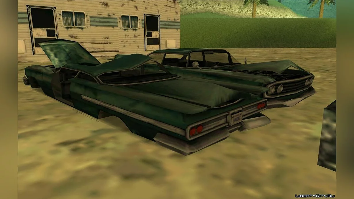 Исправление брошенных автомобилей - Prop Vehicles Project v1.1 / GTA San Andreas