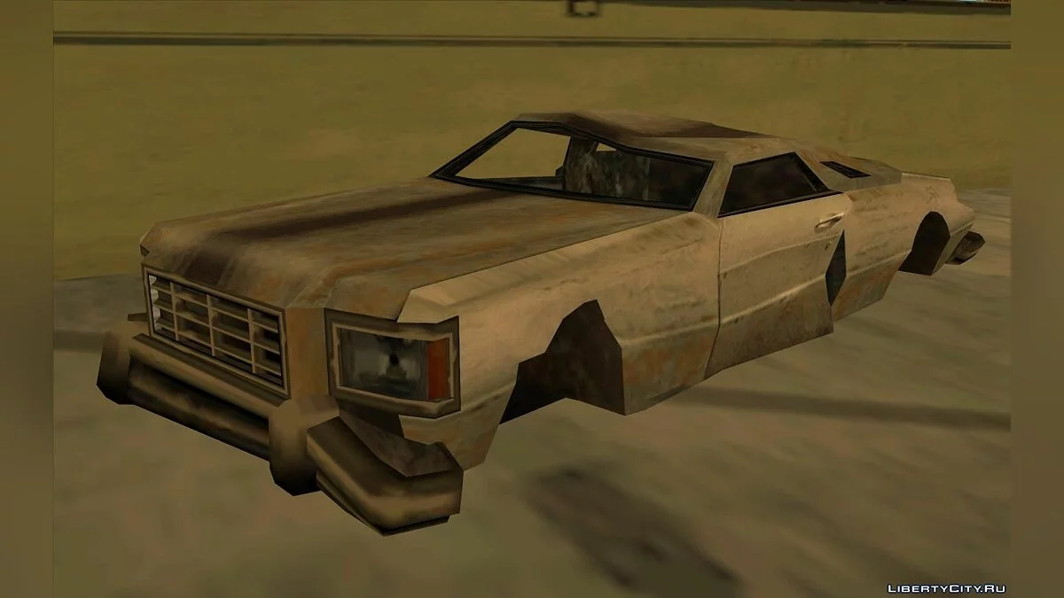 Исправление брошенных автомобилей - Prop Vehicles Project v1.1 / GTA San Andreas